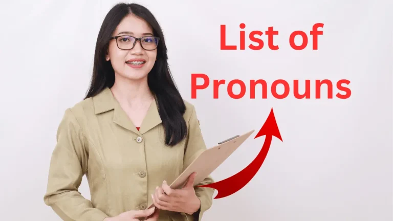 List of Pronouns Cases And 9 Types