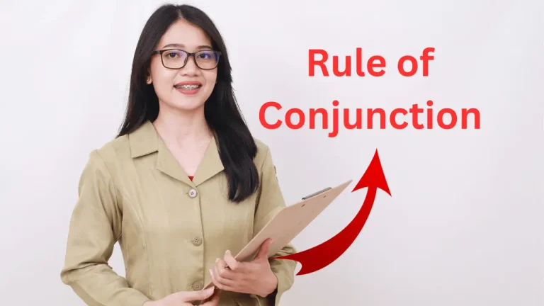 How Use Rule of Conjunction in English Rules