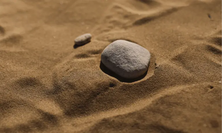 A Rock in the Sand