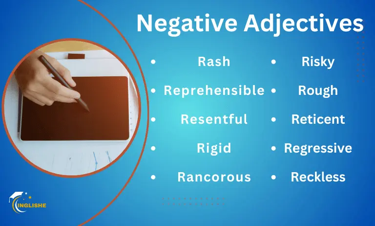 Negative Adjectives Starting With R