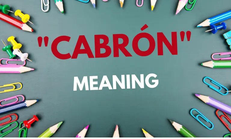 Cabron Word Meaning