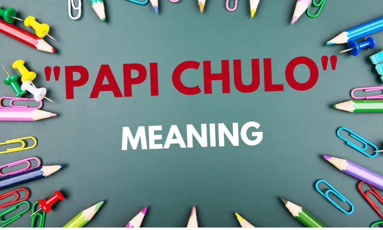 Papi Chulo Word Meaning