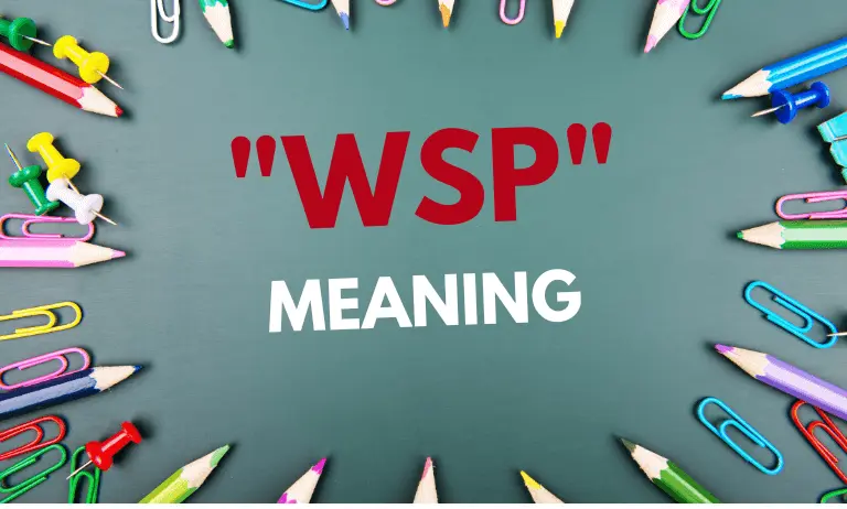 WSP Word Meaning