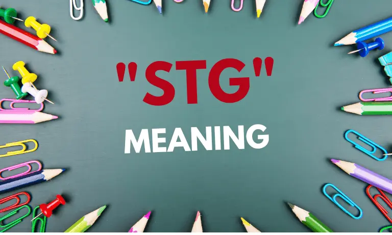 STG Word Meaning