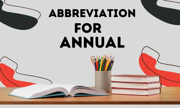 Why Important The Abbreviation For Annual?