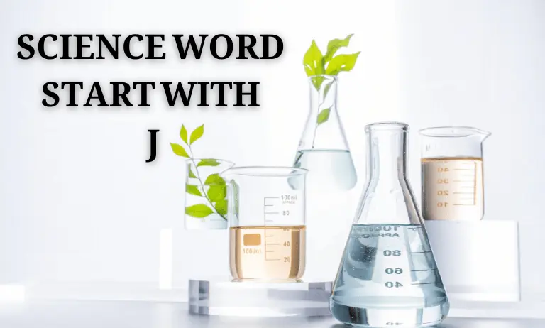 216 Science Words Start With J, With Unique Meaning