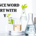 216 Science Words Start With Y Which Relate Every Grade