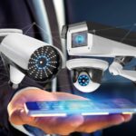 Modern Security Camera Installation