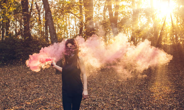 Flares & Smoke Bombs Define the Moment