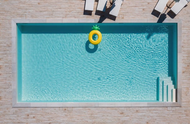 Sleek Geometric Pools