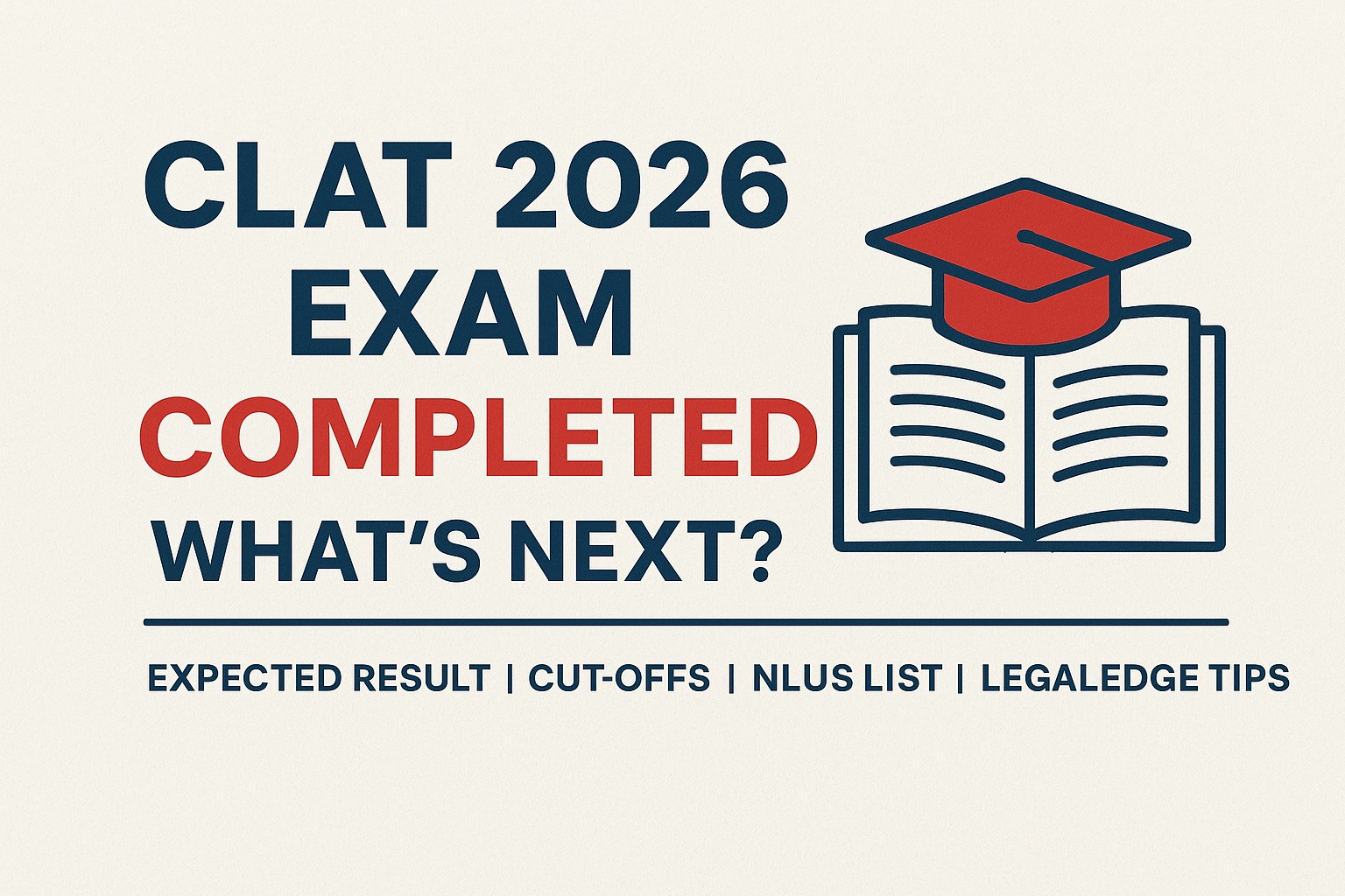 CLAT 2026 Exam Completed