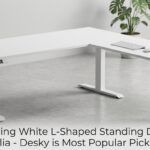 5 Stunning White L-Shaped Standing Desks in Australia - Desky is Most Popular Pick (2026)